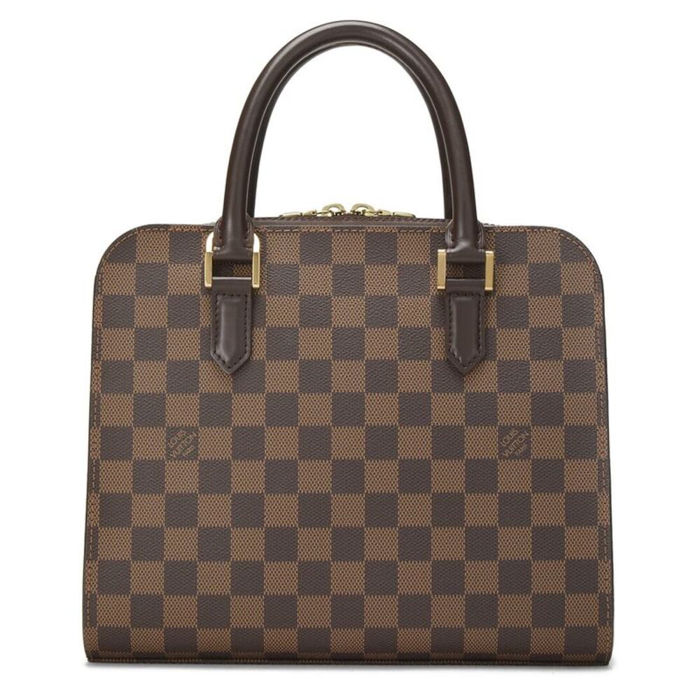 Louis Vuitton Brown Damier Ebene Coated Canvas Triana (Authentic Pre-Loved)